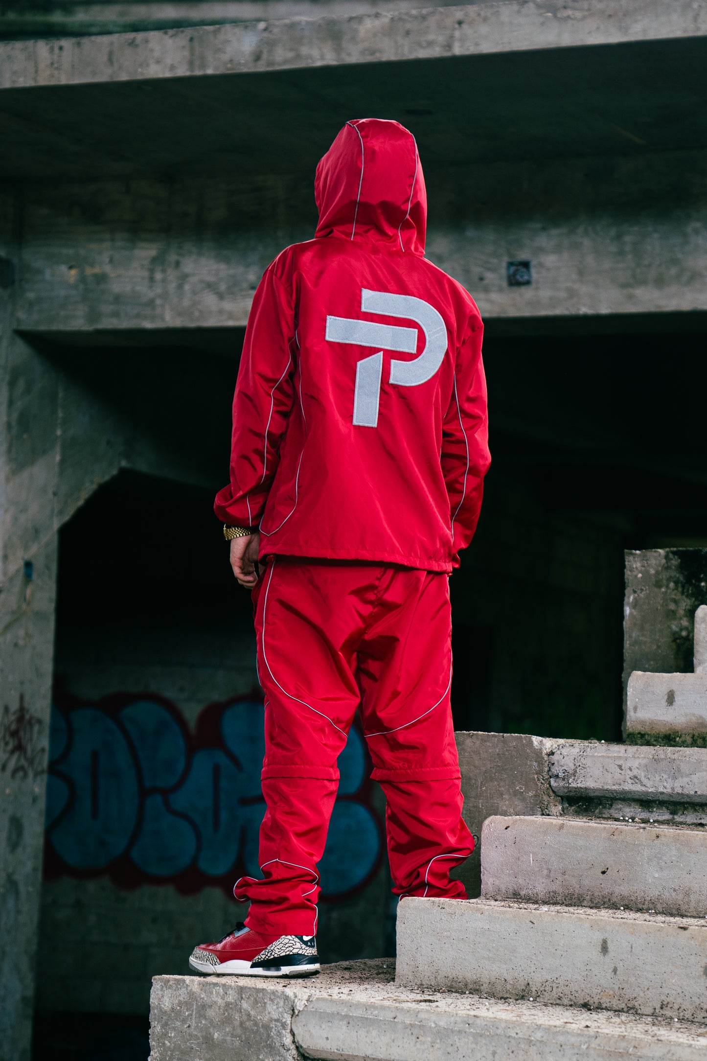 Red Reflective Tracksuit – Drop 3